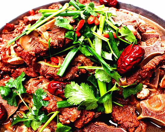 Lamb Spine Hot Dish - Large (老北京羊蝎子火锅 - 大锅)
